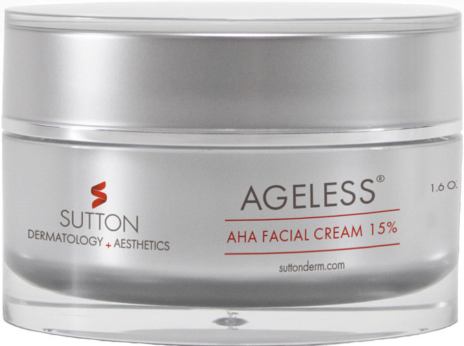 Sutton Ageless AHA Facial Cream 15%