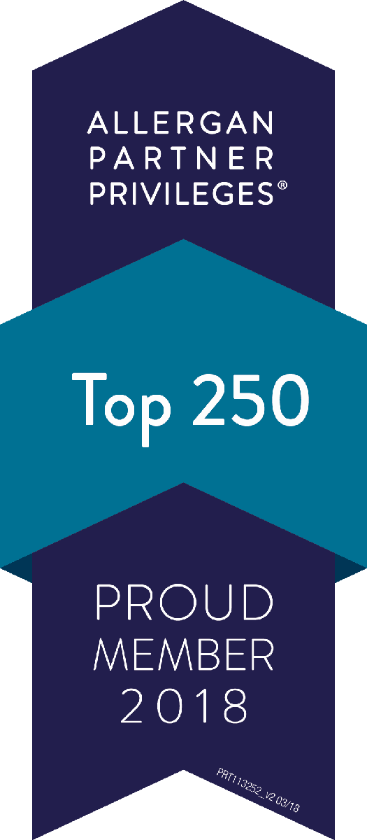 Allergan Partner Privileges Top 250