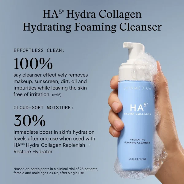 HA5® Hydra Collagen Hydrating Foaming Cleanser - Image 5