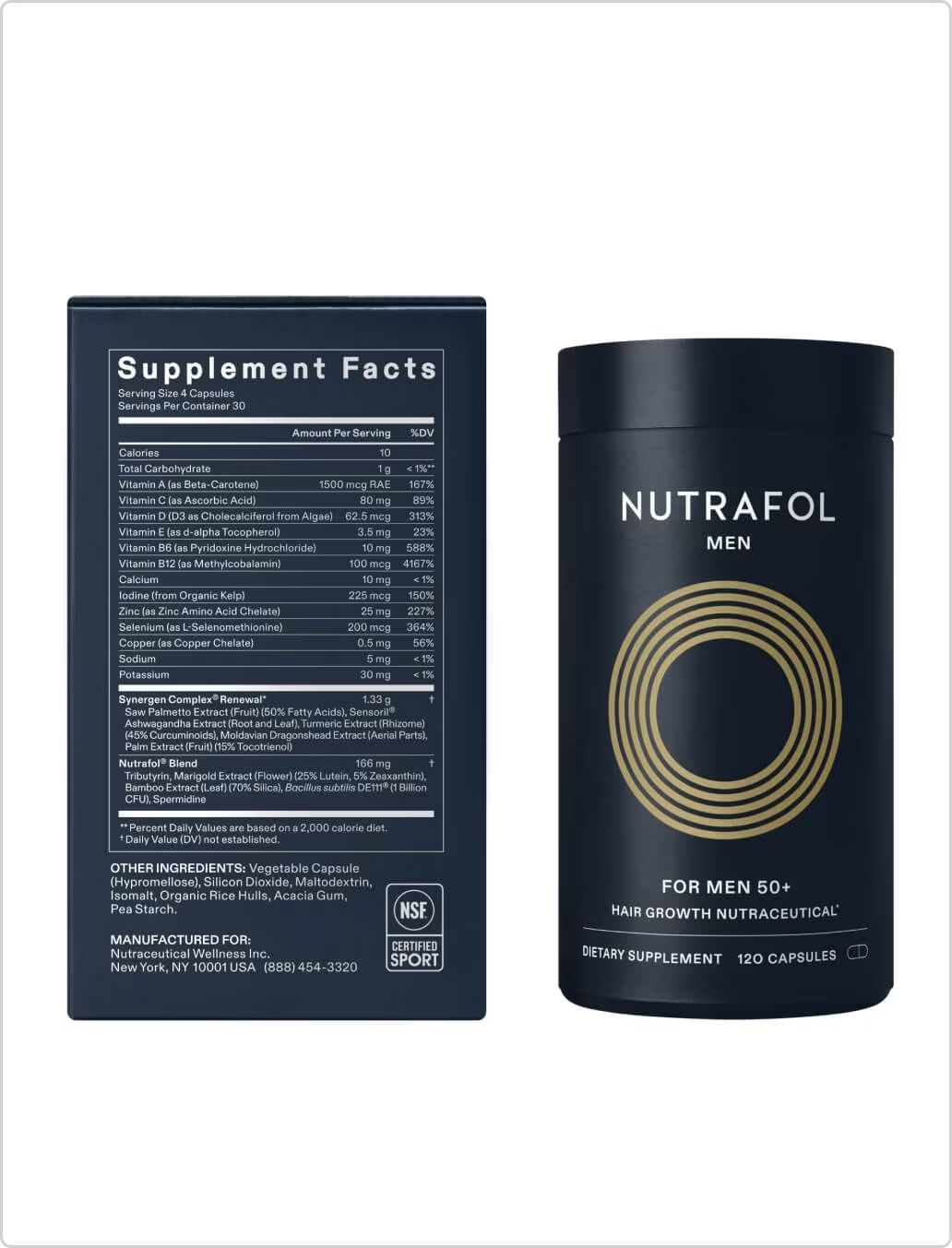 Nutrafol Men's 50+ – 3 Pack - Image 2