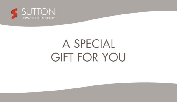 Gift Certificate that reads "A special gift for you"